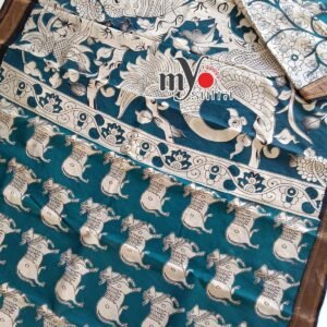 Kalamkari Silk Saree