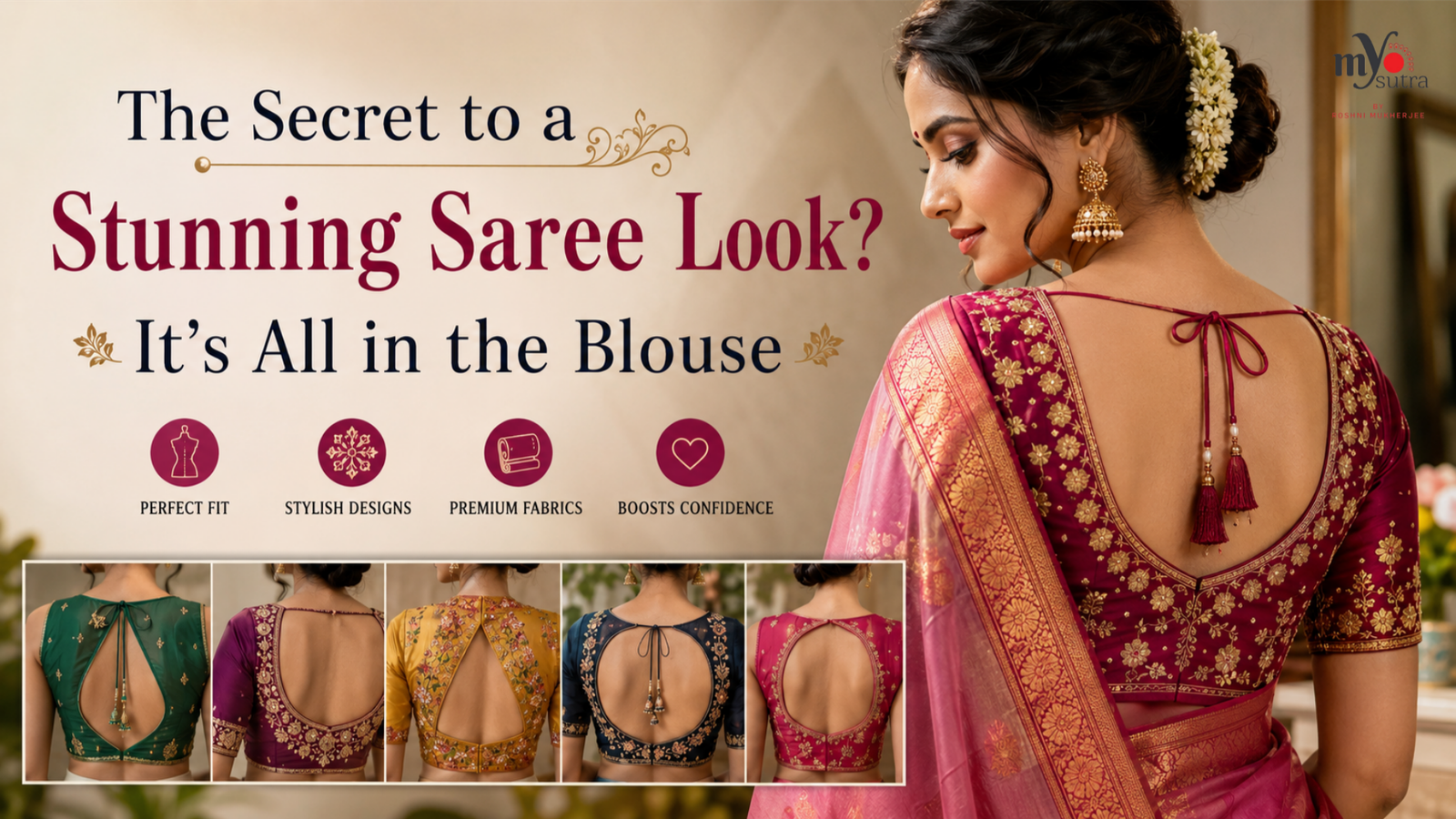The Secret to a Stunning Saree Look? It’s All in the Blouse